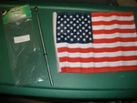 Pro Pad Stainless Steel Motorcycle Flag Pole 13IN & American (SU163). Fixed Price $35.00.