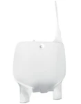 Ufo Front Number Plate White Plastic '96-02 KX125/KX250/KX500 (KA03701#047). Fixed Price $36.59.