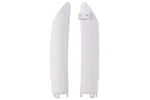 Polisport White Lower Fork Guards 13-26 Rr, 250 Xtrainer, Rx. Fixed Price $15.95.