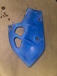85-05 Kawasaki Klr -250 Radiator Shroud, 49089-1057-BA. Fixed Price $59.00.