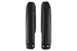 Polisport Black Lower Fork Guards 19-26 Rr, 125 X-pro, 200 2-STRO.... Fixed Price $21.95.