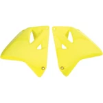 Ufo Plastics Radiator Shrouds - Fluorescent Yellow Rm 125/250 SU03987102. Fixed Price $51.55.