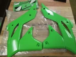 Ufo Rad Cover Set Kawasaki KX250F KXF250 2013-2016 / Green. Fixed Price $34.95.