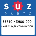 35710-43H00-000 Suzuki Lamp Assy,rr Combination 3571043H00000, New Genuine Oem. Fixed Price $380.90.