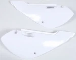 Polisport Side Number Plates Panels Plastic White KX65 01-22 KLX110 02-09 DRZ110. Fixed Price $55.04.