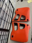 1990 Honda Oem Stock Radiator Shrouds Red Plastic. Fixed Price $40.00.