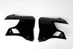 Ufo Plastics Radiator Covers Black Motorcycle Dirt Bike YA02898001 12-284-33. Fixed Price $48.86.