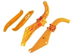 Alloy Art SAB-1 & SAB-2 Strong Arm Fairing Speaker Support Brackets Harley Flh. Fixed Price $123.90.