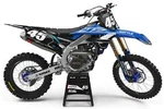 Yamaha Graphic Kit N-style Attack Blue. Fixed Price $65.09.