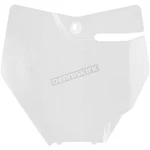 Acerbis White Front Number Plate - 2685956811. Fixed Price $22.88.