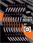 Dcor Rim Decal Ktm 21IN. Front Motorcycle Dirt Bike 40-80-204 4320-2360. Fixed Price $34.35.