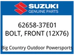 Suzuki Oem Part 62658-37E01 Bolt Rr Cushion Lever Fr (12X. Fixed Price $20.79.