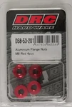 Drc Aluminum Flange Nuts M6MM Red (4PK) D58-53-201. Fixed Price $10.40.