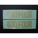 Side Cover Gold Sticker For Honda CB400F 398CC 408CC 1975-1977 87128-377-000. Fixed Price $46.43.