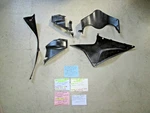 Honda 2007 2012 CBR600RR Five Aftermarket Body Panels 83700-MFJ-D00 + Others. Fixed Price $25.95.