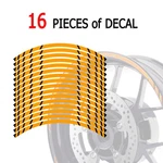 For Aprilia Tuono V4R 12-15 14 13 Wheel Edge Rim Stickers 17 Inch S06B Orange. Fixed Price $27.85.