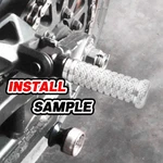 Pole Cnc Rider Front Foot Pegs For Triumph Speed Triple T509 97 98. Fixed Price $65.16.