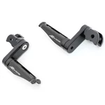Black Shinobi Front Foot Pegs 40MM Lower For Yamaha Fjr 1300 01-13 12 11 10. Fixed Price $65.94.