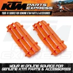 New Ktm Radiator Protection Plastic Covers Orange Xc Sxf 2X 7733503400004. Fixed Price $25.99.