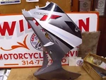03-09 Suzuki GS500 L. Lower Cowl Fairing #94481-01D00 Oem,used,acceptable Cond.#. Fixed Price $77.11.
