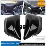 Vivid Black Battery Side Fairing Cover For Yamaha Virago XV535 XV400 1987-UP. Fixed Price $46.98.