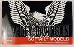 2022 Harley Davidson Owners Manual Softail Models 94000928. Fixed Price $28.50.