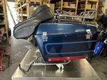 02 Harley Touring Electra Glide Tourpak Blue Rear Luggage Saddlebag Box 53140-00. Fixed Price $417.17.