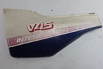 85 Honda VF750F Interceptor Left Side Cover 83600-MBZ-0100. Fixed Price $33.44.