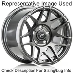 Forgestar Wheel F1738C067N23 F14 Drag Gloss Anthracite 18X5 2.125 Bp -23MM Off. Fixed Price $370.00.