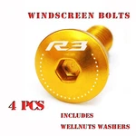 Windscreen Bolts Screw Gold For Yamaha Yzf R3 2019-2020. Fixed Price $26.76.