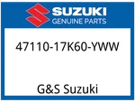 Suzuki Oem Part 47110-17K60-YWW Cover,frame,rh (white). Fixed Price $139.29.