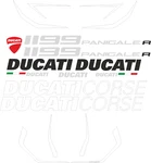 Ducati 1199R Panigale Replica Decals Stickers Silver. Fixed Price $93.84.
