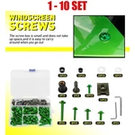 155-1550X Motorcycle Fairing Bolts W/accessories Screws Aluminum Green Universal. Fixed Price $40.62.
