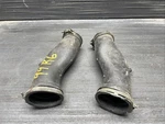 1999 Yamaha Yzf R6, Left And Right Air Tubes, Ram Rubber Ducts Oem #5. Fixed Price $40.00.