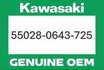 55028-0643-725 Kawasaki Cowling,fin,lh,m.f.r.. Fixed Price $78.45.