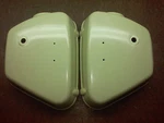 Honda K0 K1 K2 Left & Right Side Cover Set! '68-'70 "new Replica". Fixed Price $94.00.