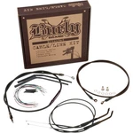 Burly Brand Complete Black Vinyl Handlebar Cable/brake Line Kit For 16" B30-1016. Fixed Price $243.59.