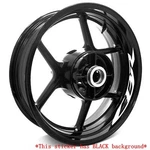 Red 17'' Rim Wheel Stickers Decal Strip Tapes For Honda CBR650R CBR650F. Fixed Price $37.08.
