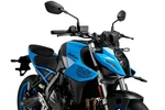 Puig Naked Downforce Spoilers 2023-2025 Suzuki GSX-8S, Gloss Black P/n: 21704N. Fixed Price $264.00.