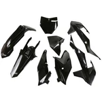 Ufo Plastic Kit Set Complete Black Ktm 85 Sx 17/14 2018-2024 19/16 20-24. Fixed Price $104.99.