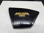 1982 Yamaha Maxim Left Side Cover Body Panel With Emblem 4H7-21711. Fixed Price $34.99.