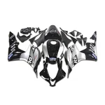 Cv Injection Black Silver Plastic Fairing Fit For Honda 2007-2008 Cbr 600RR A108. Fixed Price $459.99.