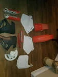 1997 Honda CR125R Plastics Body Kit Fenders Fairings Cowls 19071-KZ4-B00ZA. Fixed Price $99.99.