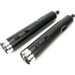 Rinehart Black 4.5" Motopro 45 Slip-on Mufflers W/chrome End Caps 500-0109TC. Fixed Price $769.95.