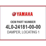 Yamaha Damper, Locating 4L0-24181-00-00 Oem New. Fixed Price $9.14.