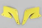 Suzuki Yellow Radiator Shrouds Set Ufo Plastics RMZ250 2004-06 New!. Fixed Price $45.00.