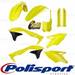 Polisport Plastics Box Kit For Kawasaki Kxf Flo Yellow 2016-2018. Fixed Price $159.12.