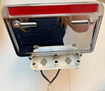 02 Harley-davidson Softail Deuce Fxstd License Plate Illuminator Bracket 60120-0. Fixed Price $120.00.
