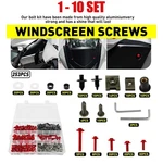 253-2530X Aluminum Motorcycle Fairing Bolt Kit Fastener Clip Body Work Screw Red. Fixed Price $49.46.