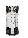 Brp Can Am Commander Maverick 715002494 Pair Of Lateral Side Skid Plates Cnx. Fixed Price $250.00.
